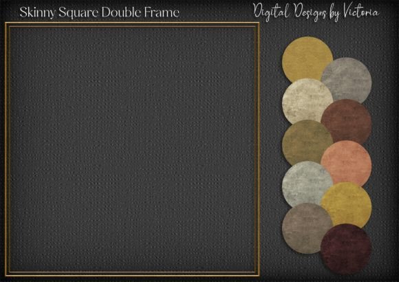 Enhance Your Crafting Projects with the Skinny Square Double Frame