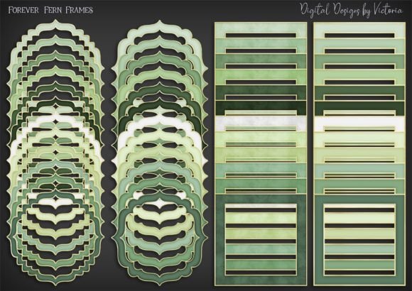 Forever Fern Frames: A Versatile Collection for Creative and Practical Use