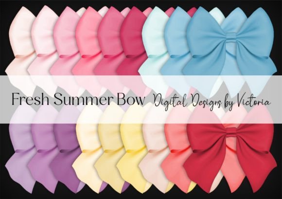 Fresh Summer Bow: Creative Ephemera for Every Project