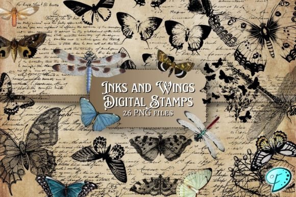 Inks and Wings Digital Stamps Bundle