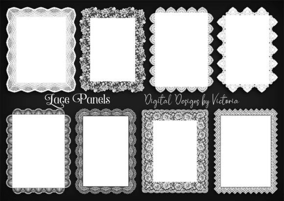 Lace Panels for Creative Projects