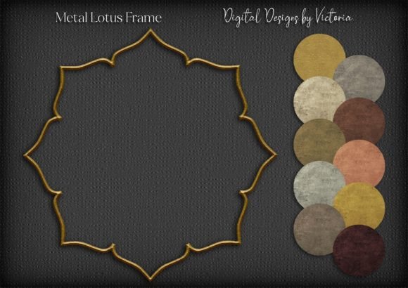 Metal Lotus Frame: A Versatile Crafting Tool for Creative Projects