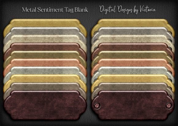 Metal Sentiment Tag Blank: A Versatile Crafting Tool