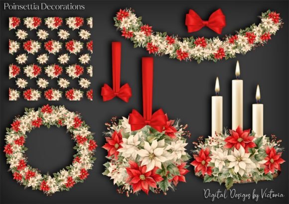Poinsettia Decorations: A Versatile Addition to Creative Projects