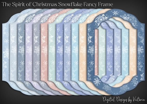 The Spirit of Christmas Fancy Frame: A Creative Tool for Modern Crafters