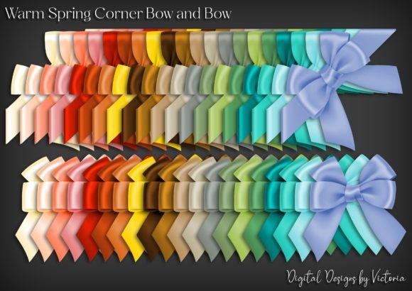 Warm Spring Corner Bow and Bow: A Versatile Addition to Your Creative Toolkit
